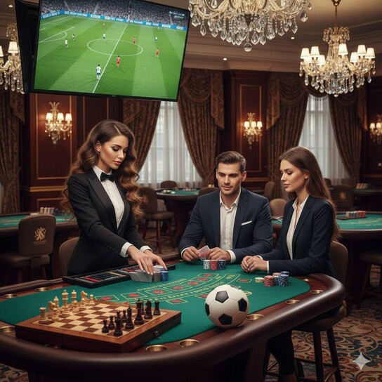 Enclave Casinos SA Logo - Luxury Diamond